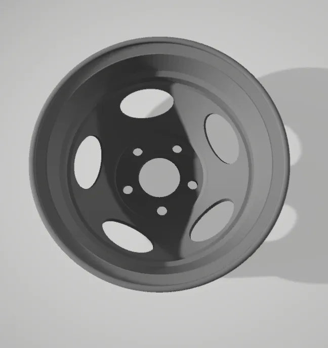 5 Hole Wheel - Aero Style - 2 Piece - Set of 4