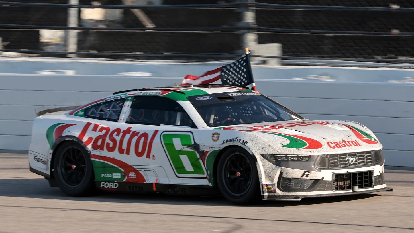Brad Keselowski 2024 Castrol Darlington Throwback Scheme by JWTBM