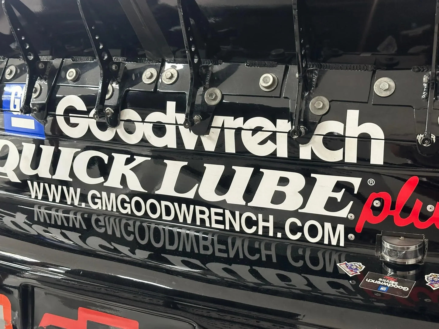 Spoiler Brace set for Dale Earnhardt Sr.'s 1998 Daytona 500 Winning Monte Carlo