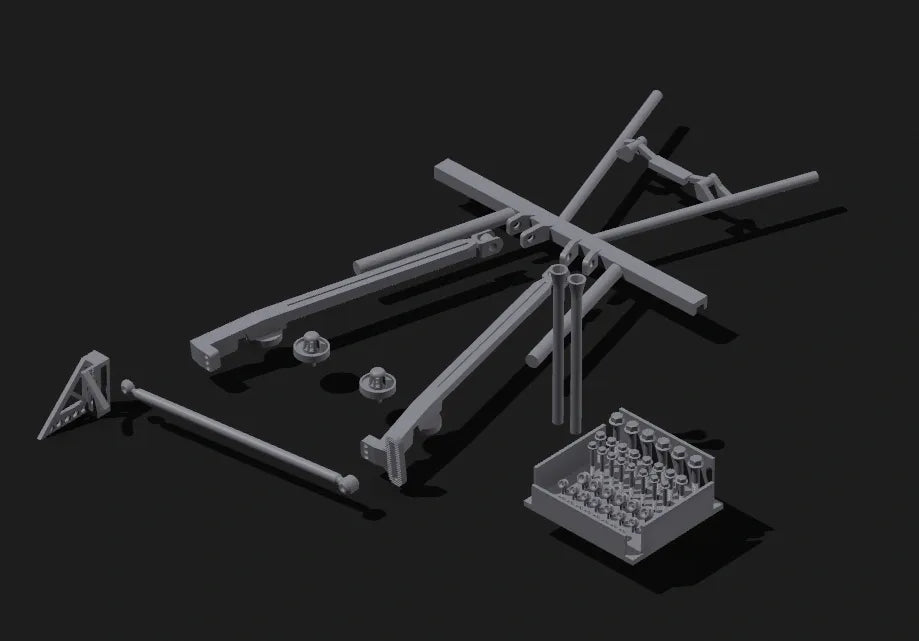 Truck Arm Set for Several 1/24 Scale Stock Cars (See note in description)