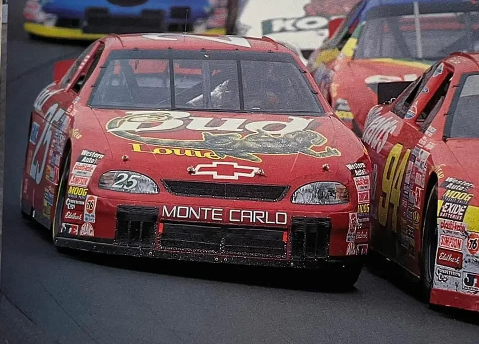 1997 Ricky Craven Budweiser Louie The Lizard Decals