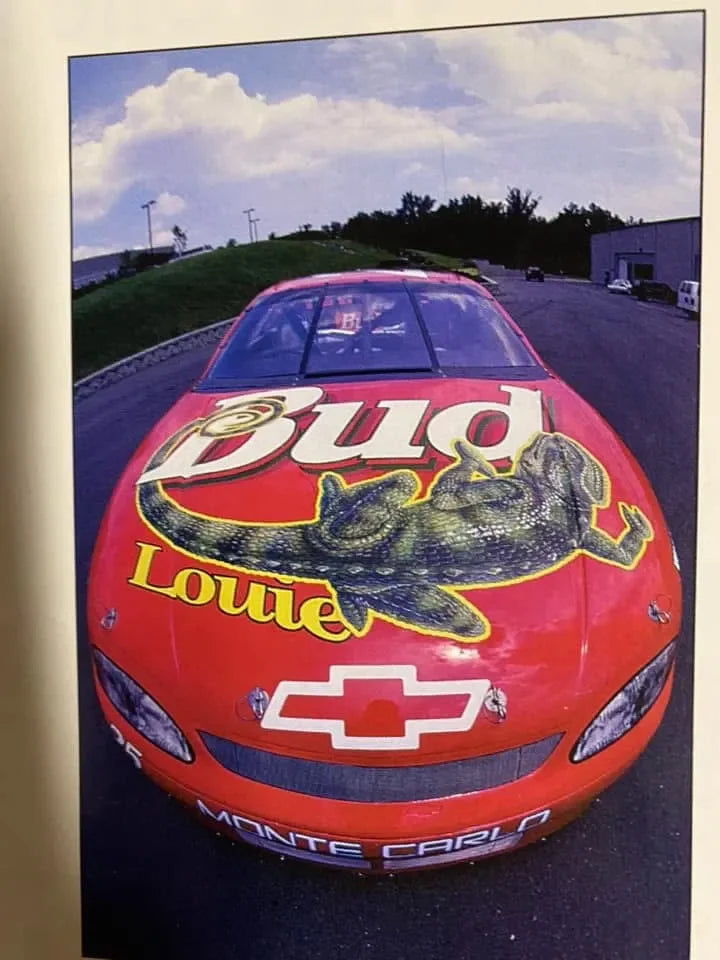 1997 Ricky Craven Budweiser Louie The Lizard Monte Carlo Decals with Dash Set