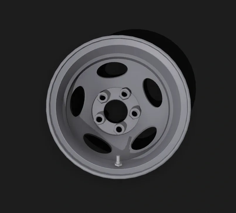 5 Hole Wheel - Aero Style - 2 Piece - Set of 4