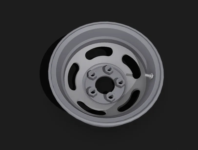 5 Hole Wheel - Old School - 2 Piece - Set of 4