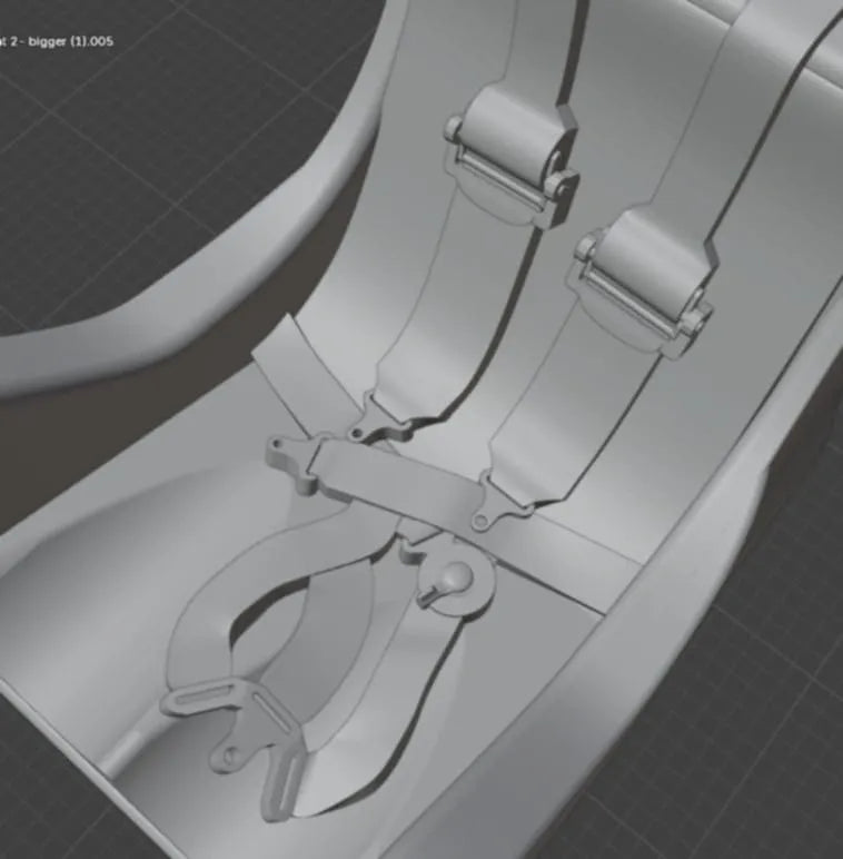 7 Point Harness for Next Gen Containment Seat-(Seats Sold Separately)