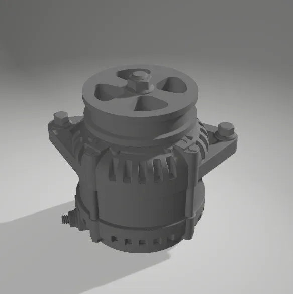 Alternator with Pulley