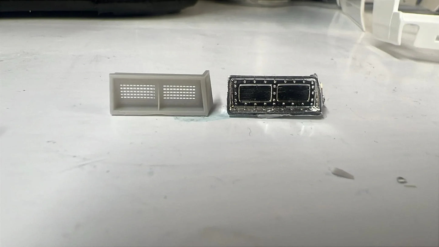 Buick Headlight Covers - Includes Vented and Solid for Both Sides - 4 Pieces