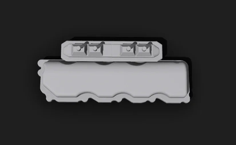 Chevy R07 Valve Covers with Coils