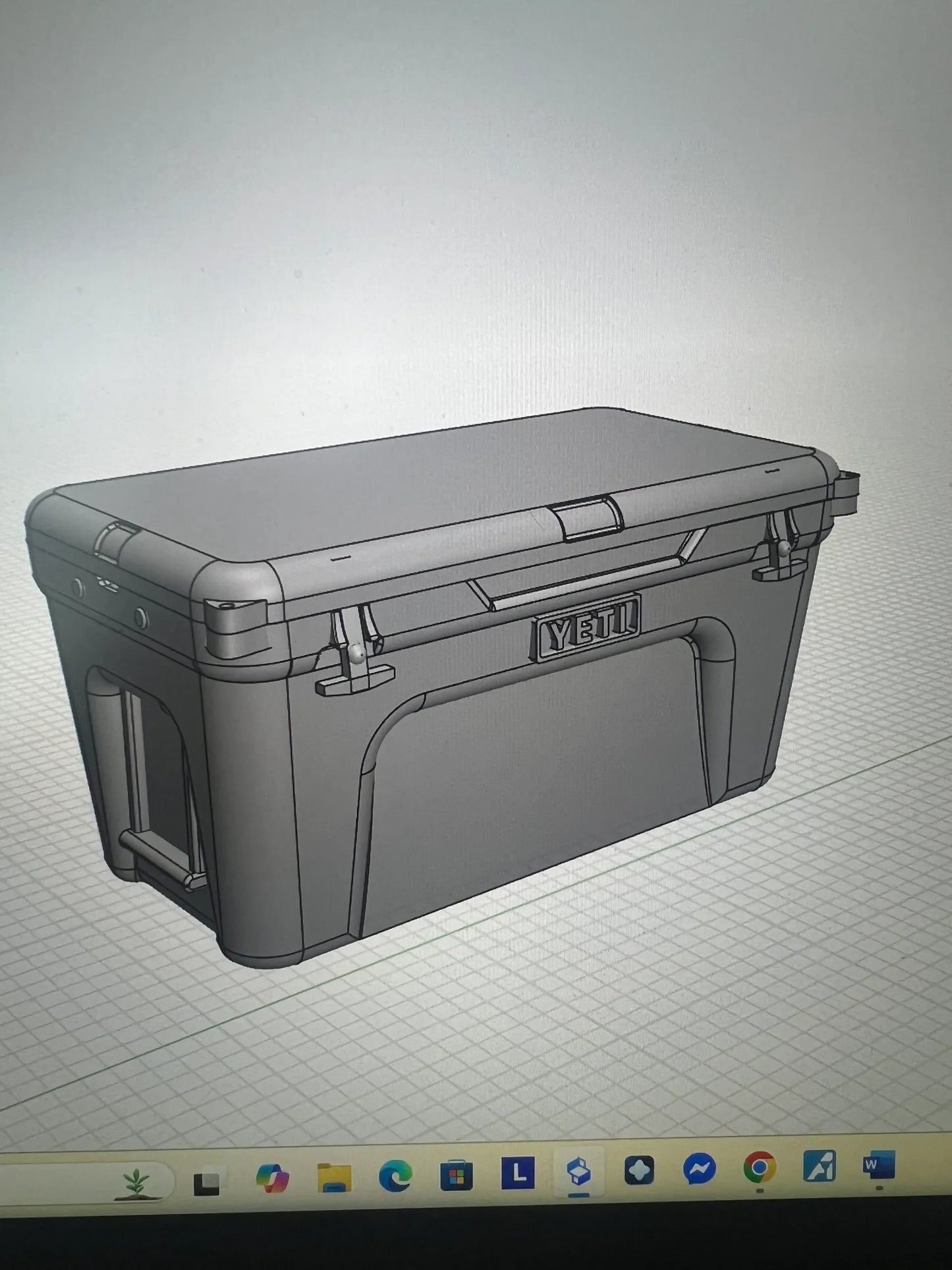 Cooler with Lid and 12 Cans