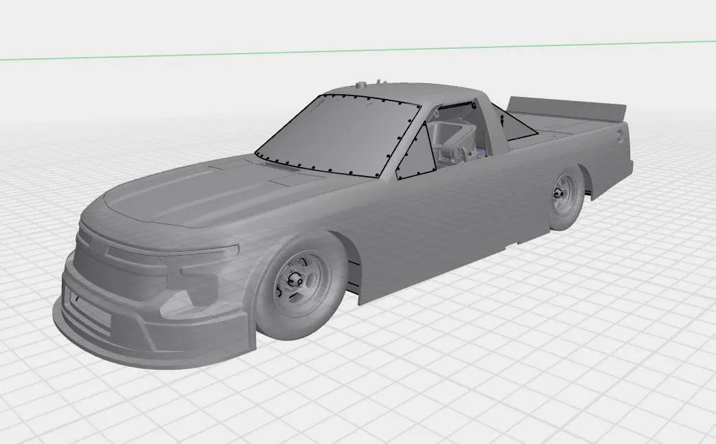 🏁 JMG Curbside Chevrolet Silverado Truck Kit