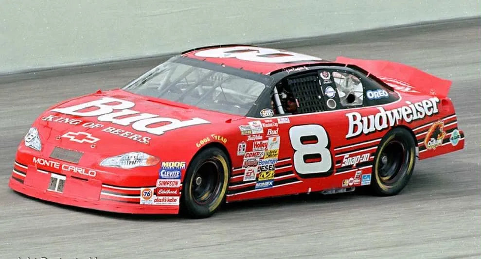 Dale Earnhardt Jr Rookie Season Budweiser Decals - JWTBM