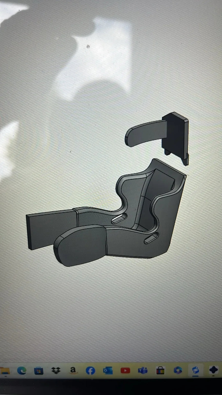 Dale Earnhardt Sr. Seat with headrest