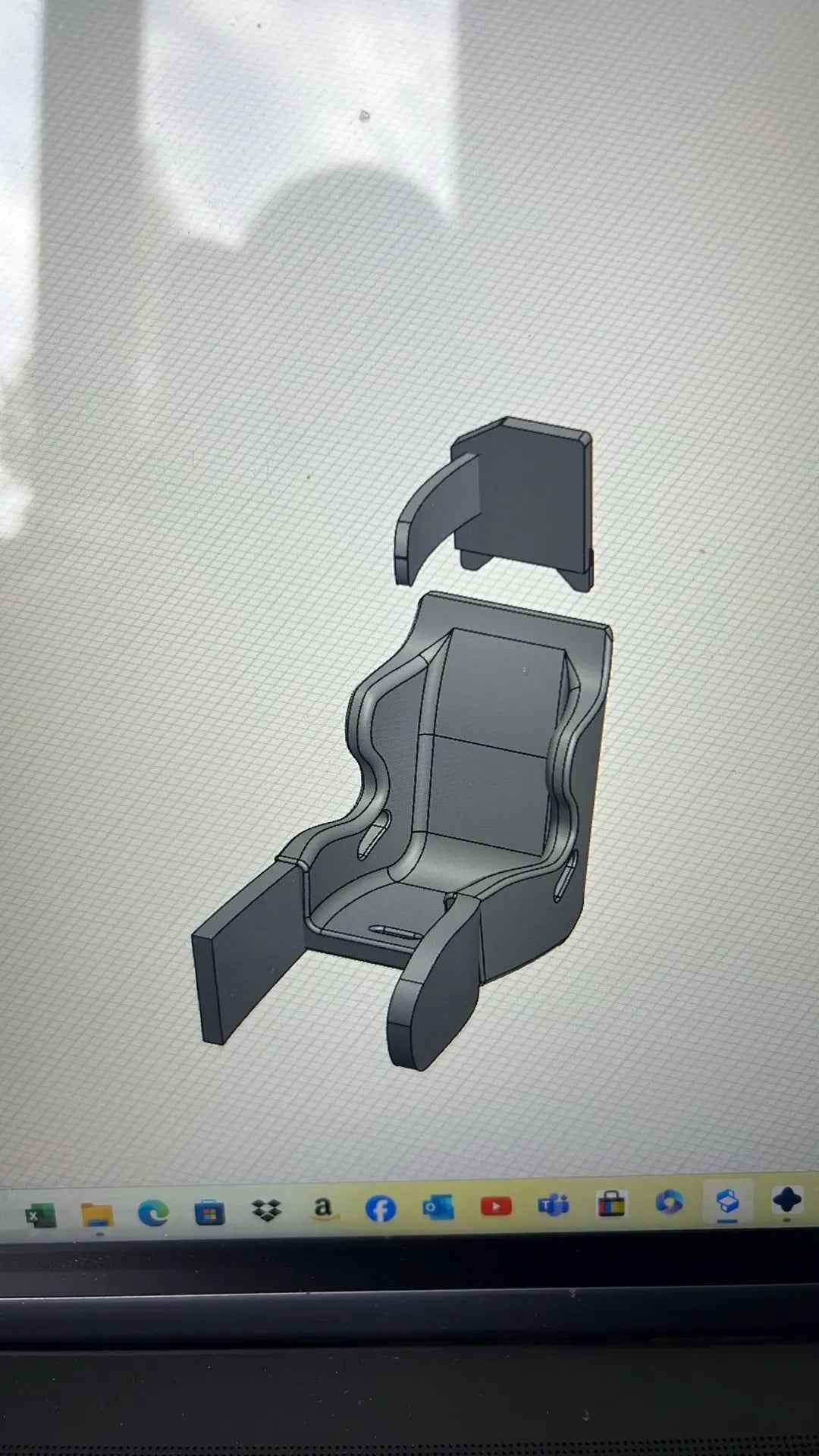 Dale Earnhardt Sr. Seat with headrest