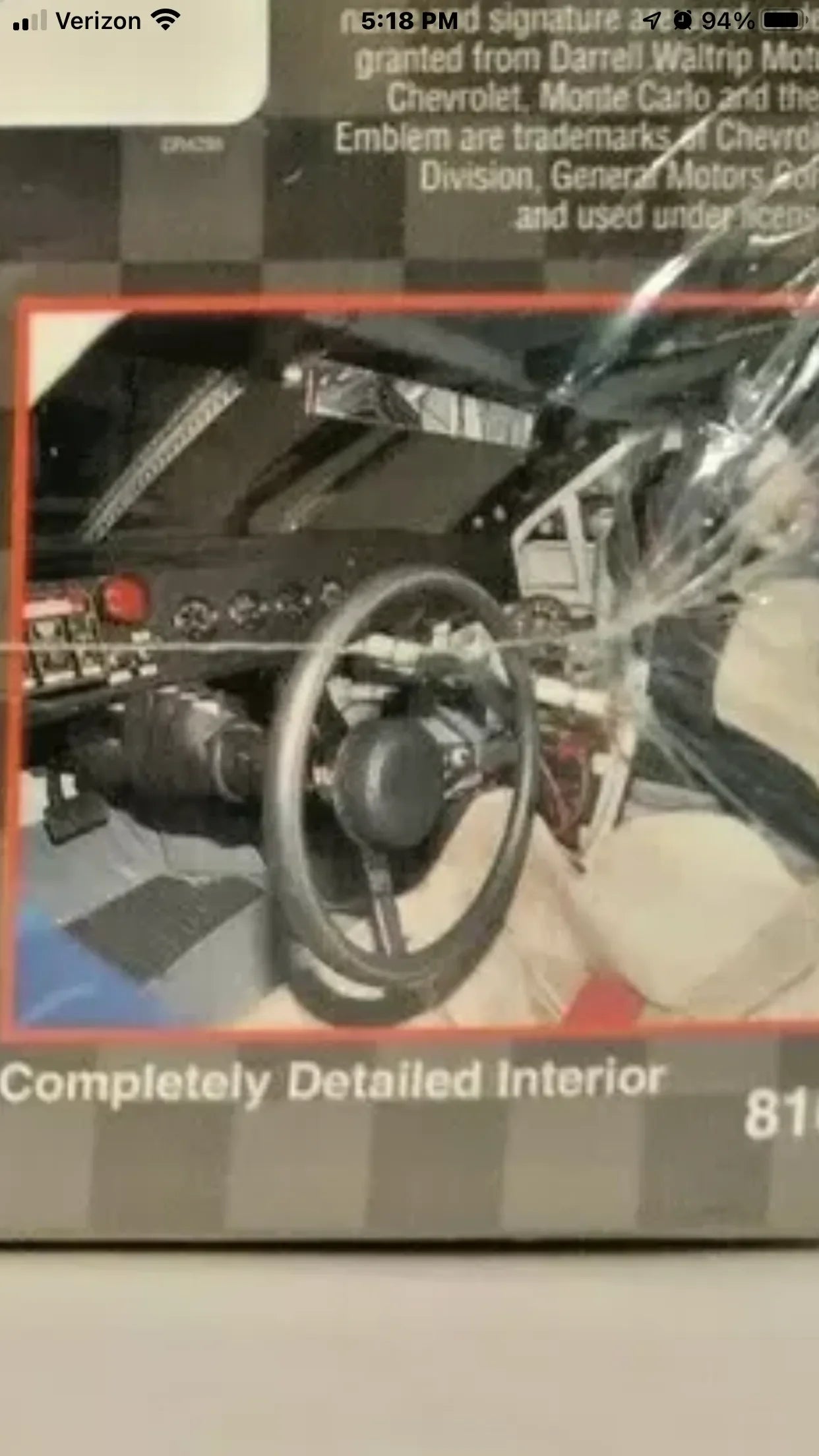 Darrell Waltrip’s Parts America Dash Set