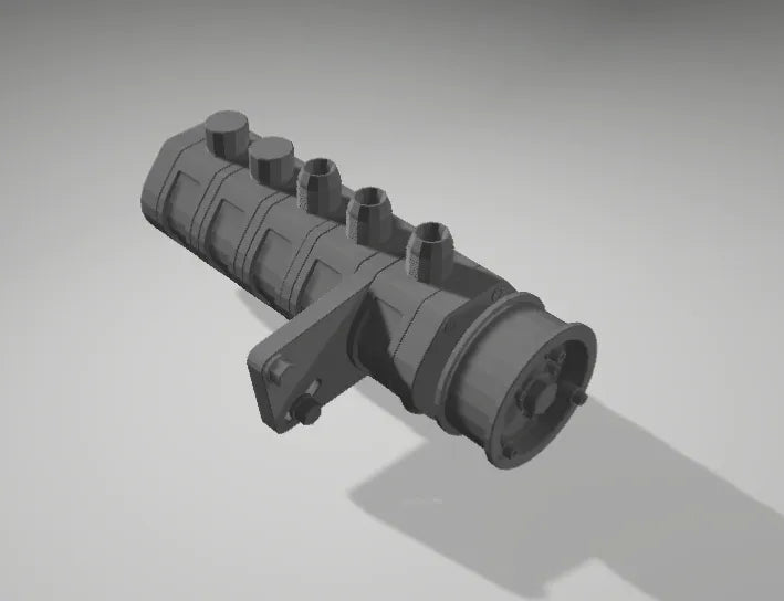 External Oil Pump Small A/N Fittings