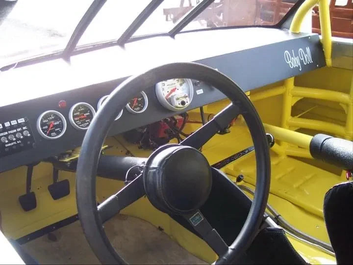 Geoff Bodine Levi Garrett Monte Carlo Dash Face - Include Steering Wheel and Shaft