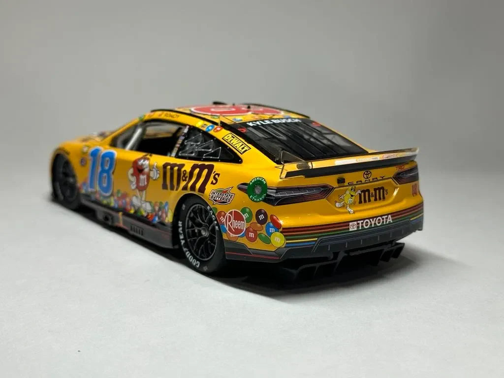 JWTBM Powered By Outlaws Kyle Busch 2022 M&M’s Darlington Throwback Scheme decals