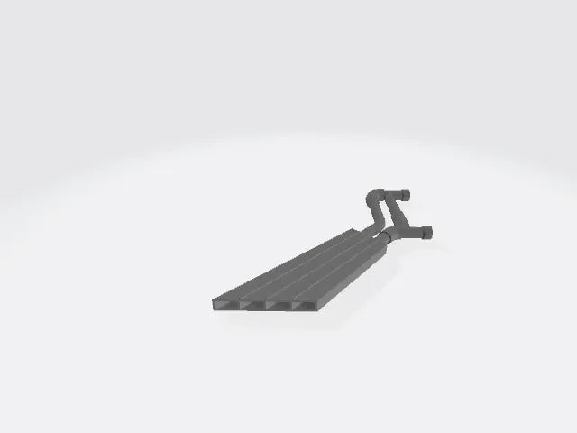 Left Exit 4 Slot Exhaust Dump