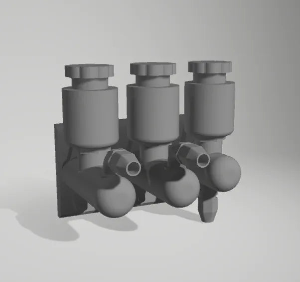 Master Cylinder Set (Round Reservoirs)