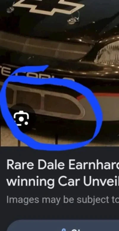 Mid to Late 90's Monte Carlo Lower Grill (Dale Sr)