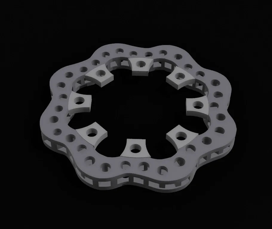 Modified Brakes & Hubs Set.