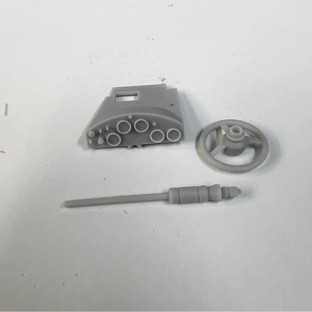 Modified Dash Style C - Includes Steering Shaft and Wheel