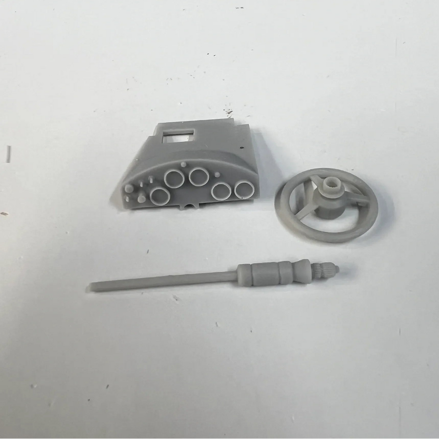 Modified Dash Style C - Includes Steering Shaft and Wheel