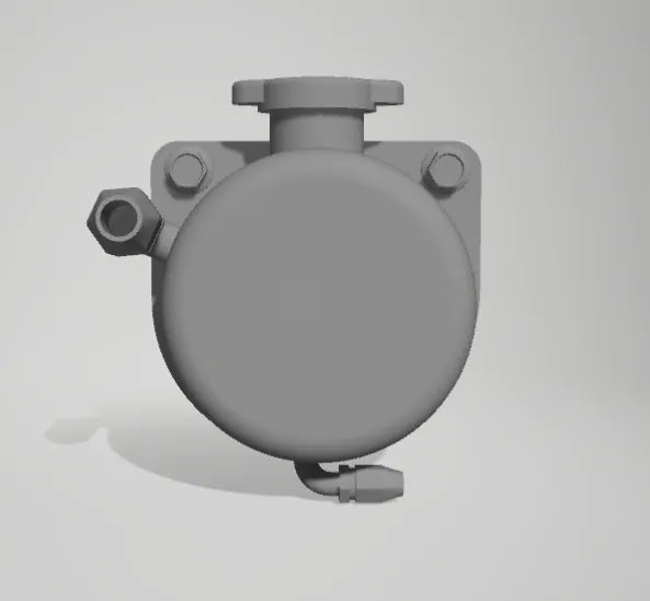 Moroso Style Coolant Over Flow Bottle