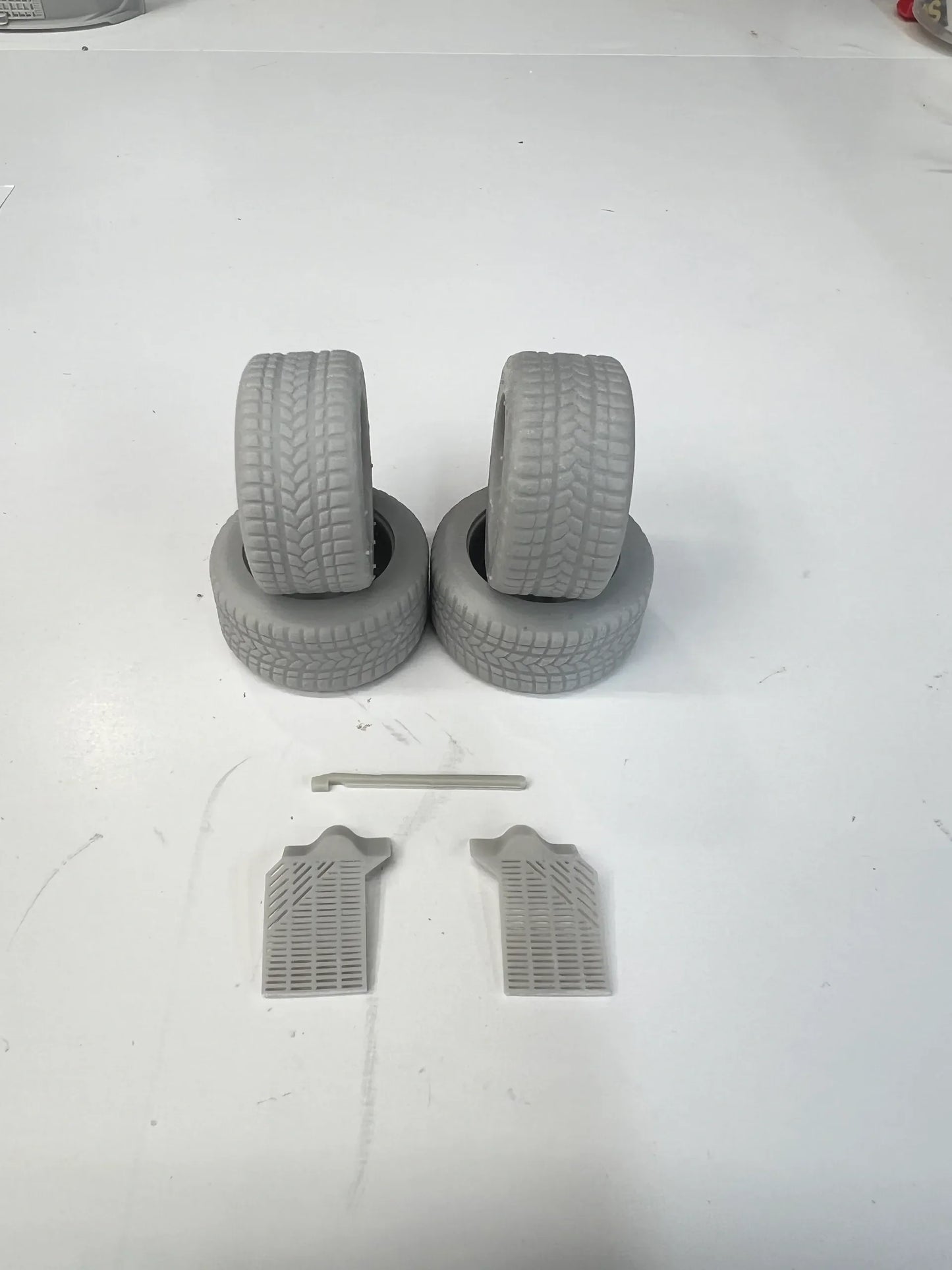 Next Gen Rain Set - Includes 4 Directional Rain Tires, Wiper, & Rear Splash Guards.