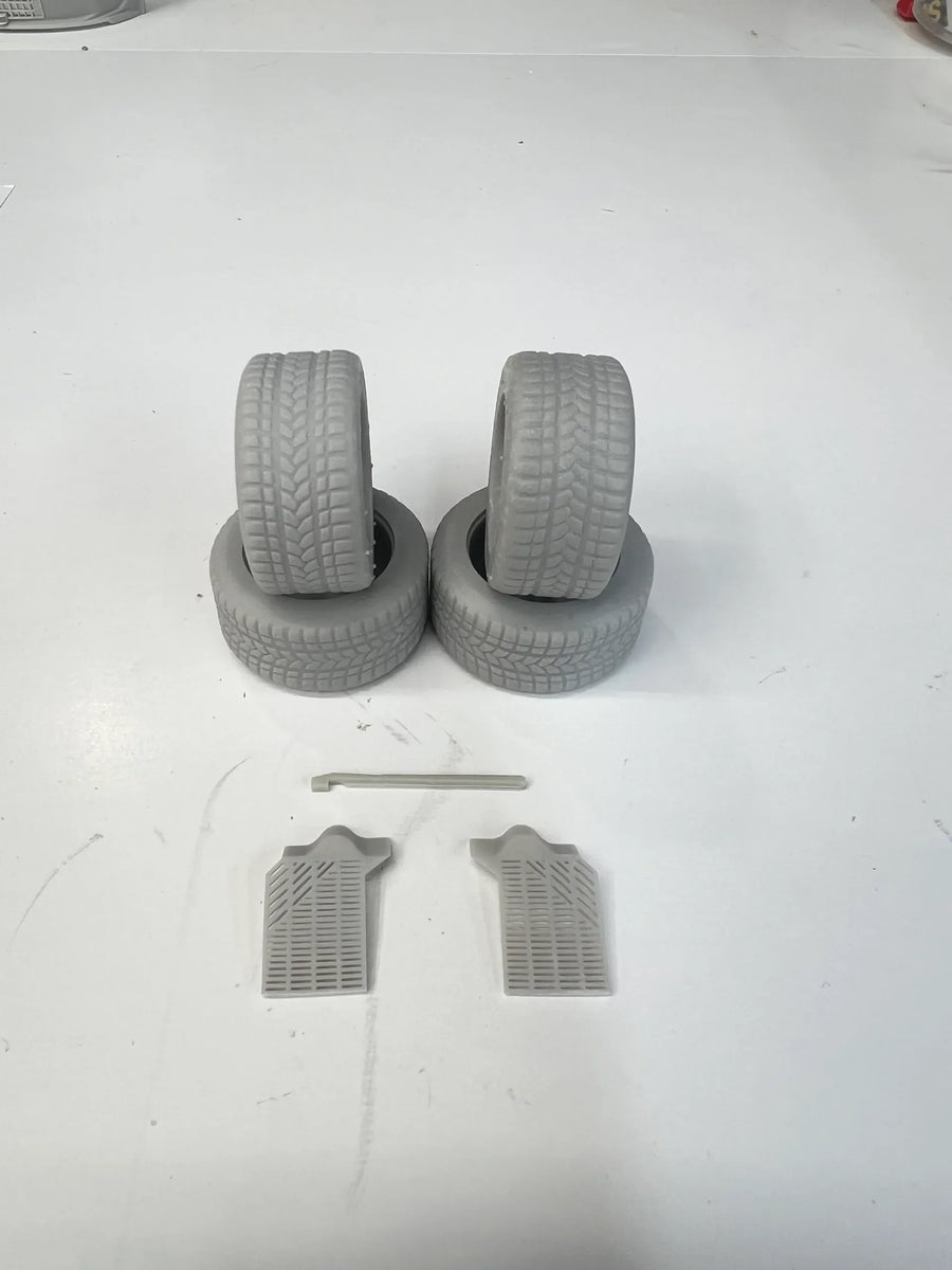 Next Gen Rain Set - Includes 4 Directional Rain Tires, Wiper, & Rear Splash Guards.