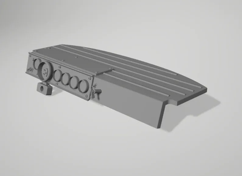 Ricky Craven 1997 Monte Carlo Budweiser Louie the Lizard Dash Set ( Includes steering shaft and wheel)