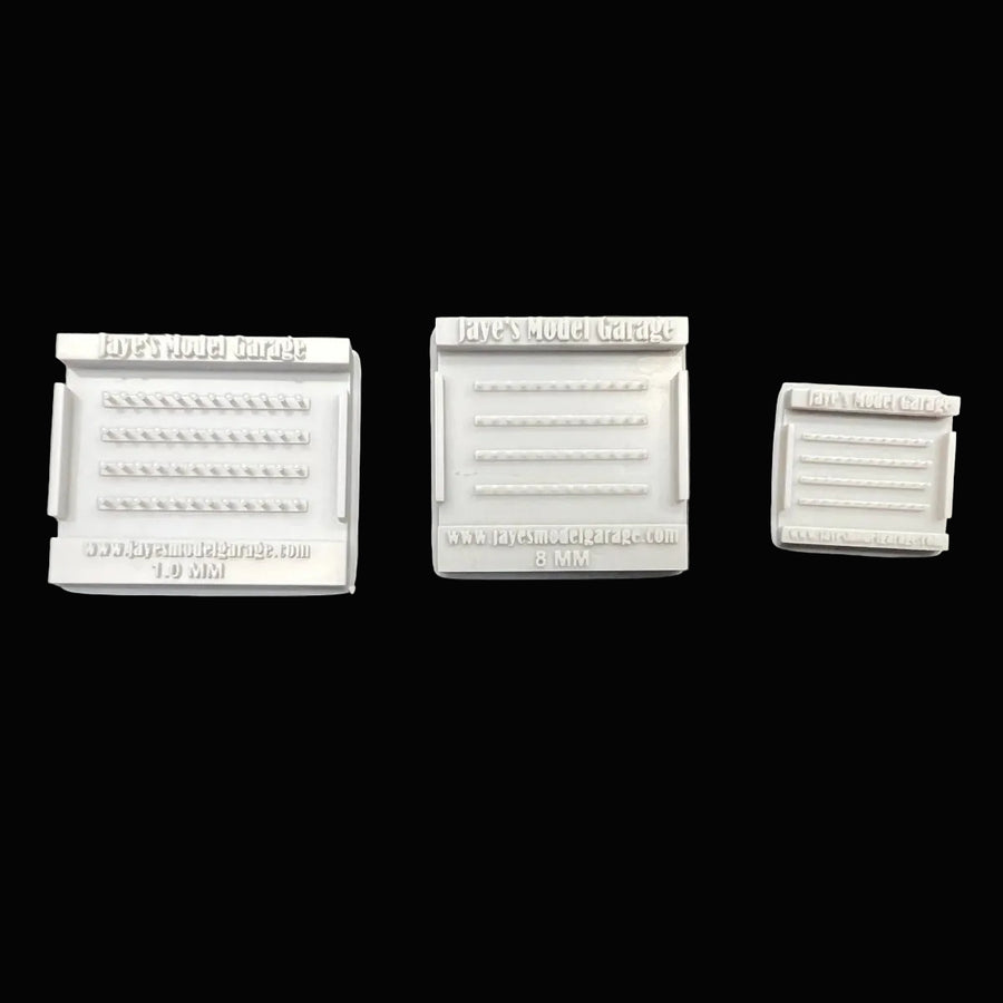 Rivets x 48 - in 3 sizes . 6mm,.8mm, & 1.0mm