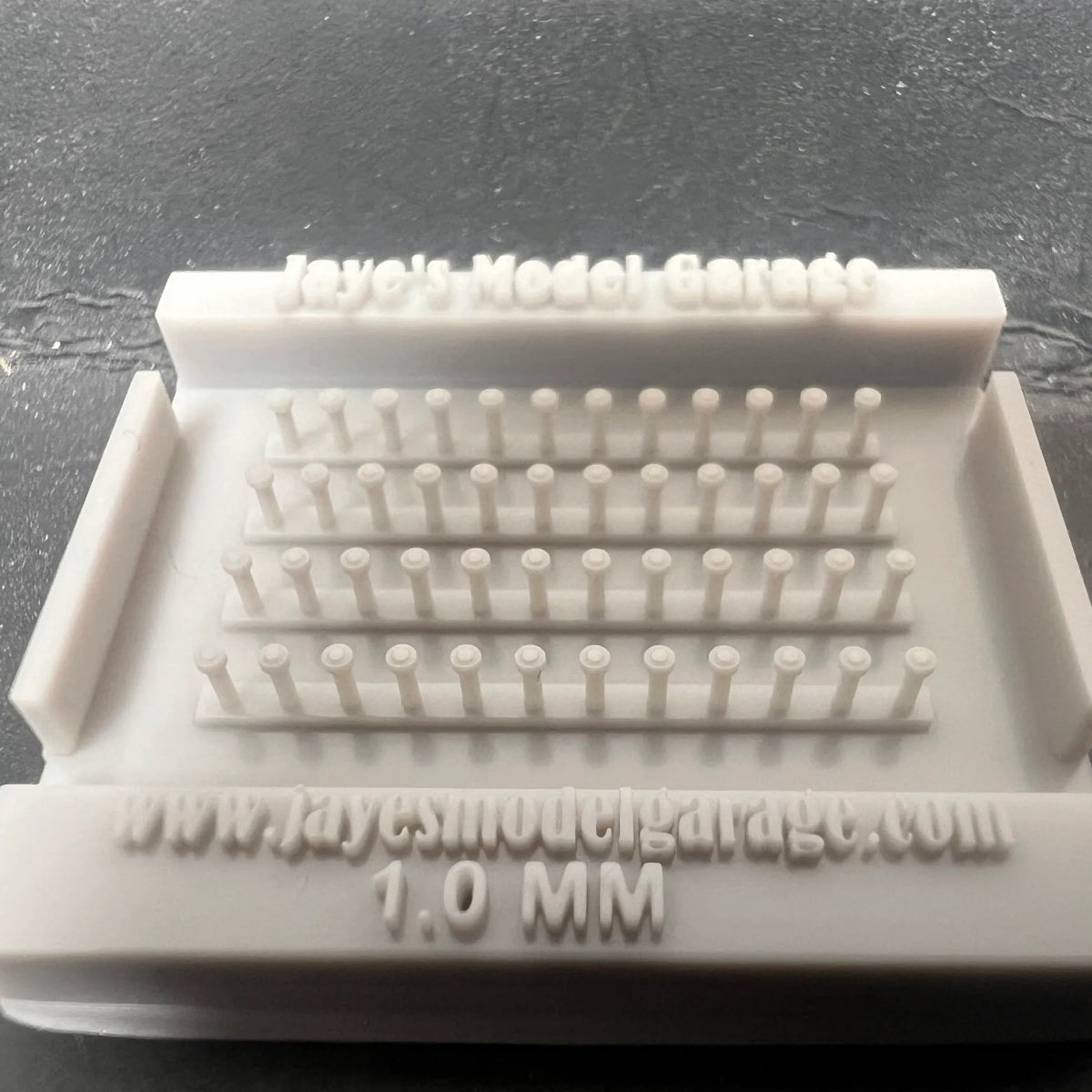 Rivets x 48 - in 3 sizes . 6mm,.8mm, & 1.0mm