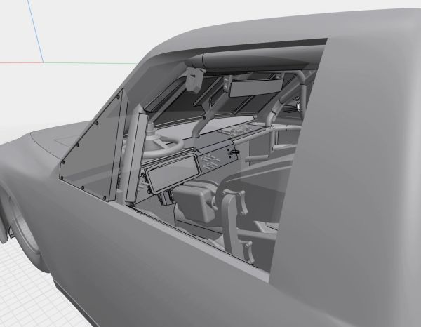 Curbside Blue Oval Truck Kit - PLEASE READ ENTIRE DESCRIPTION!!!!