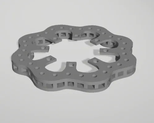 Scalloped Brake Rotor (For Modifieds) Set of 4