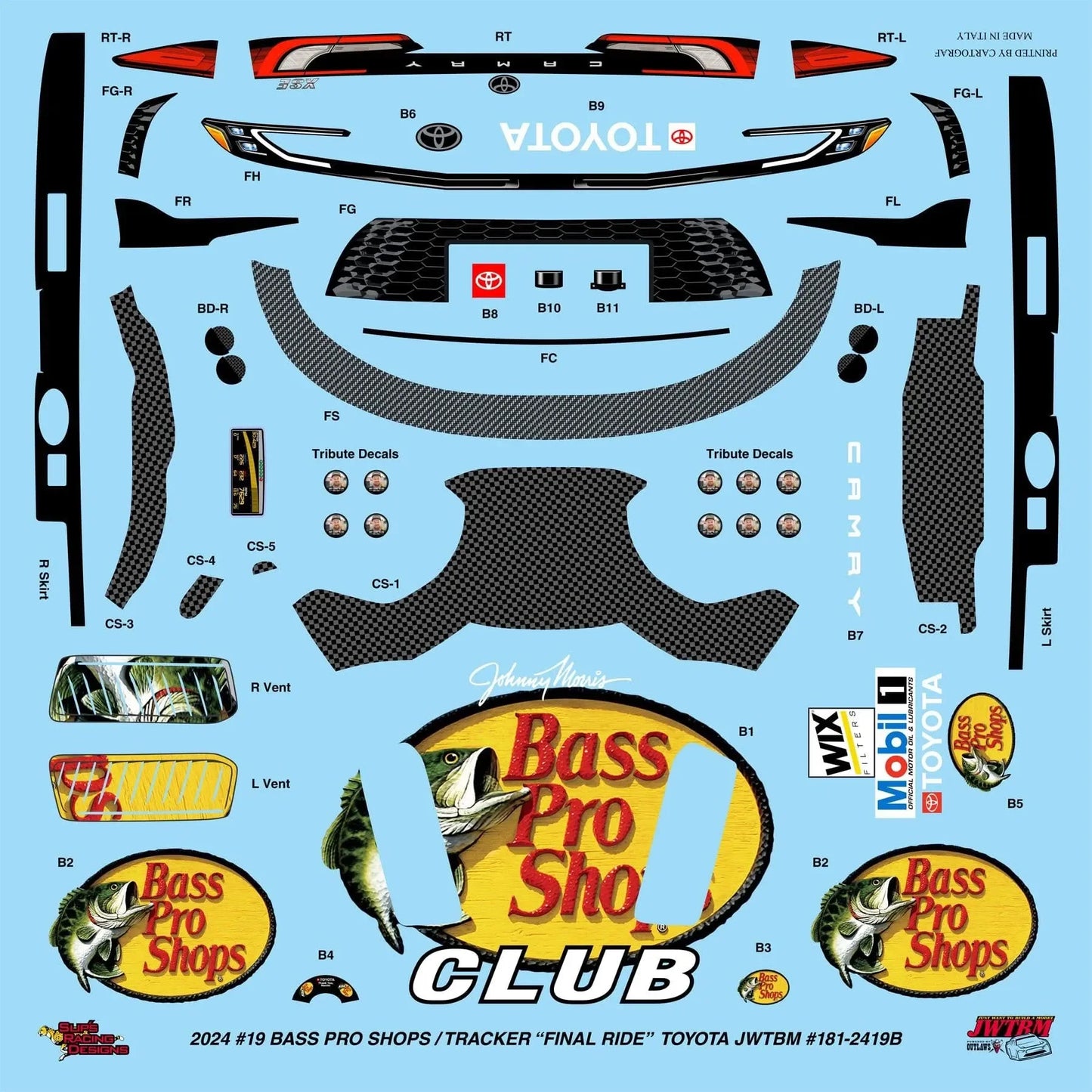 Truex Jr Yota Last Ride Combo