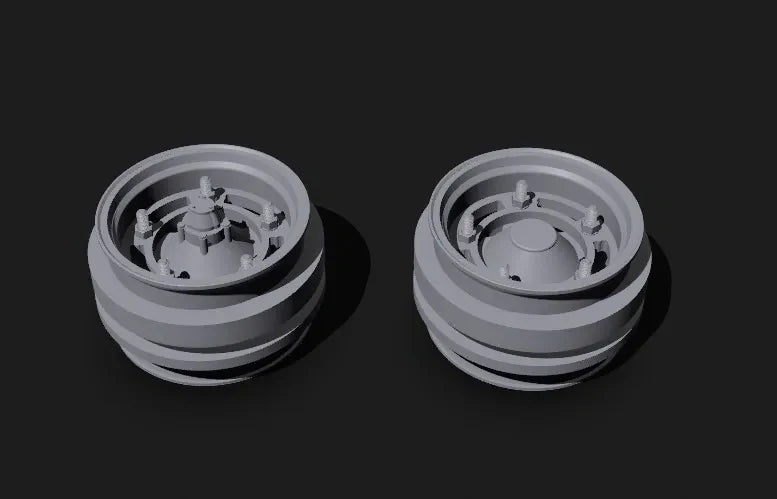 WIDE 5 Wheels - Set Of 4- For late model stock cars.